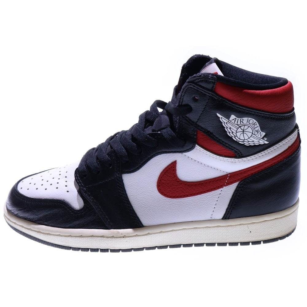 NIKE(ナイキ) AIR JORDAN 1 RETRO HIGH OG SAIL UNIVERSITY RED エアジョーダン1 レトロ オージー セイル ユニバーシティレッド ハイカットスニーカーUS9/27cm 555088-061