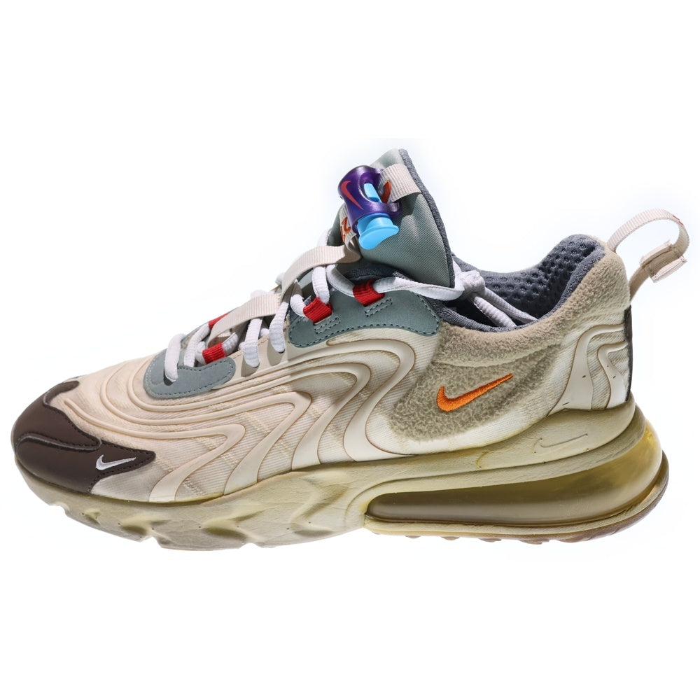 NIKE(ナイキ) ×TRAVIS SCOTT AIR MAX 270 CACTUS TRAILS トラヴィススコット エアマックス270 カクタストレイル ローカットスニーカー ベージュ US9/27cm CT2864-200