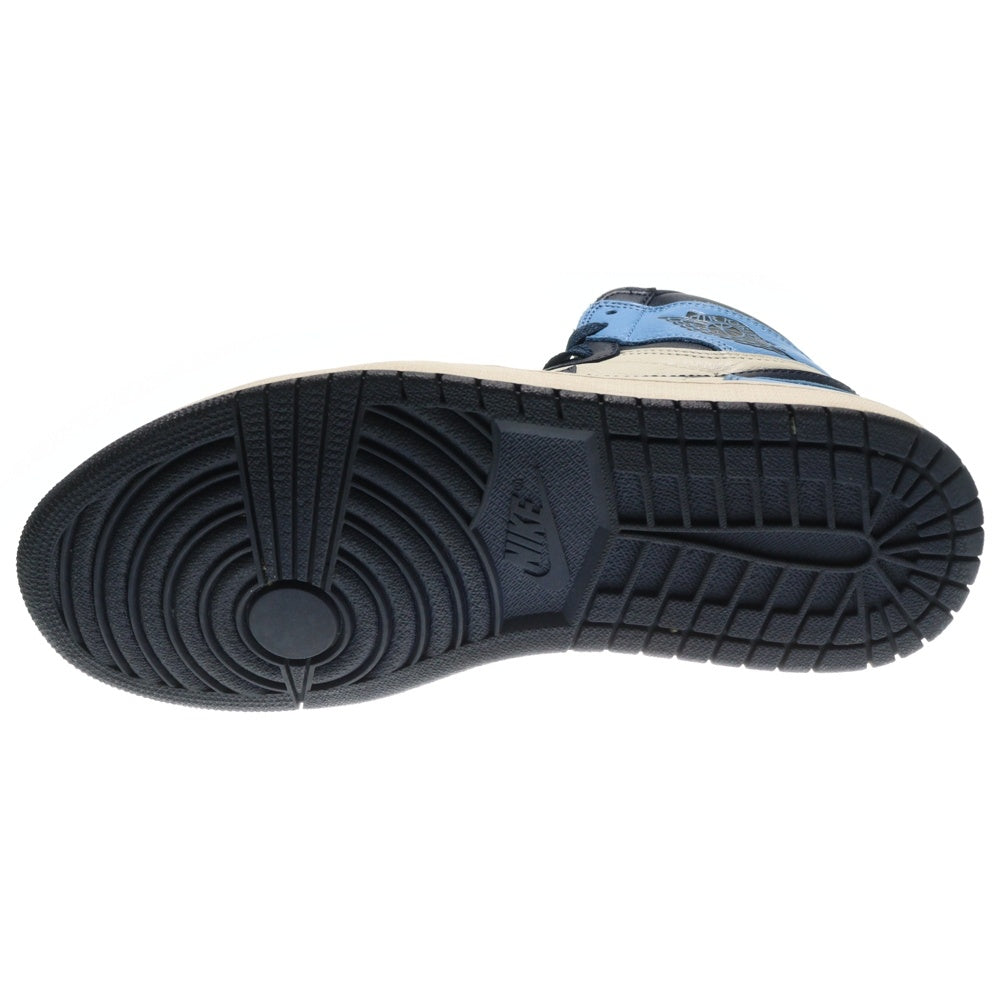 NIKE(ナイキ) AIR JORDAN 1 RETRO HIGH OG OBSIDIAN UNIVERSITY BLUE エアジョーダン1 レトロ OG オブシディアン ユニバーシティブルー ハイカットスニーカー 555088-140