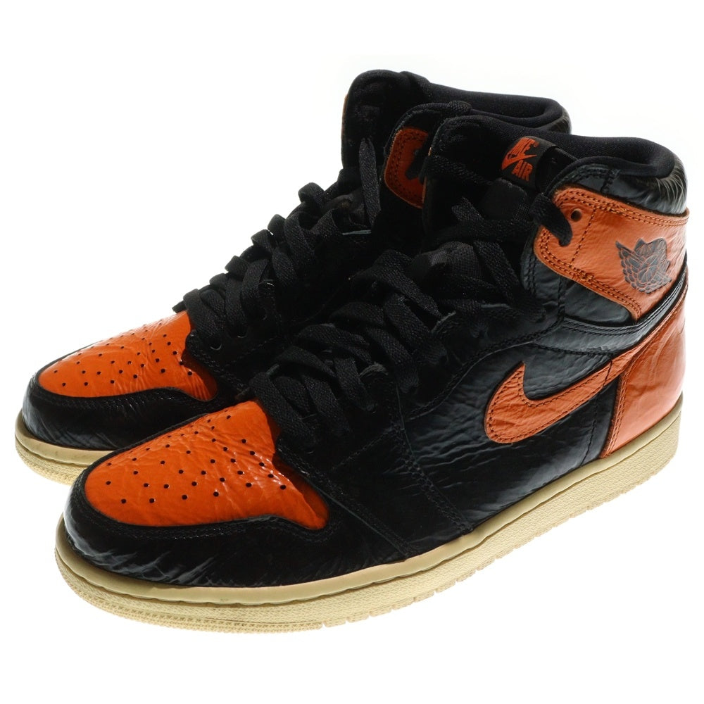 NIKE(ナイキ) AIR JORDAN 1 RETRO HIGH OG SHATTERED BACKBOARD 3.0 エアジョーダン1 レトロ OG シャッタードバックボード3.0 ハイカットスニーカー US9.5/27.5cm 555088-028