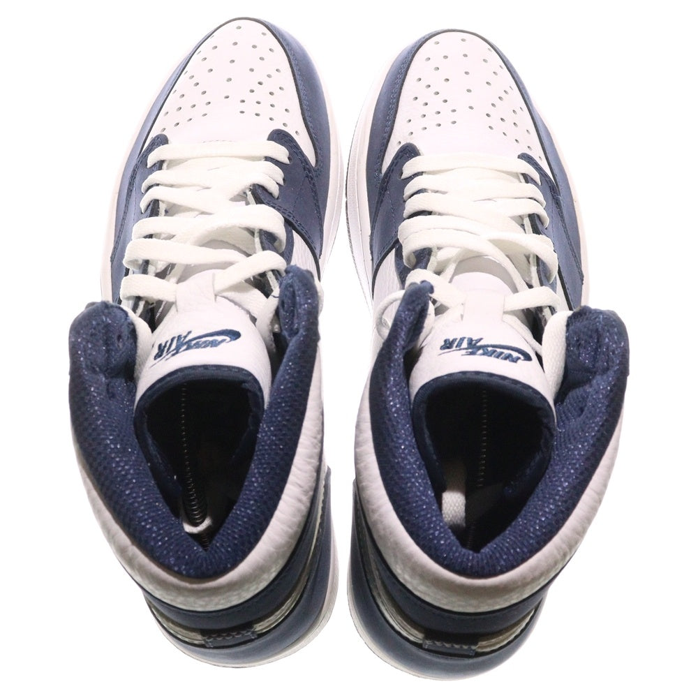 NIKE(ナイキ) AIR JORDAN 1 HIGH OG CO JP MIDNIGHT NAVY エアジョーダン1 ミッドナイトネイビー ハイカットスニーカー ホワイト/ネイビー US9.5/27.5cm DC1788-100