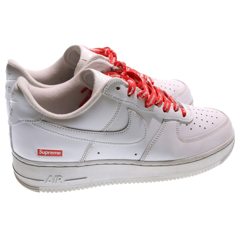 NIKE(ナイキ) ×SUPREME AIR FORCE 1 LOW シュプリーム エアフォース1 ローカットスニーカー ホワイト US9/27cm CU9225-100