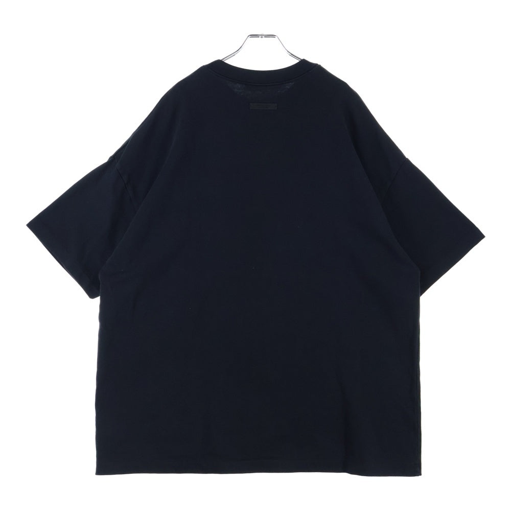 FEAR OF GOD ESSENTIALS(フィアオブゴッド エッセンシャルズ) HEAVY CREWNECK TEE オーバーサイズ ヘビー クルーネック 半袖Tシャツ カットソー ネイビー