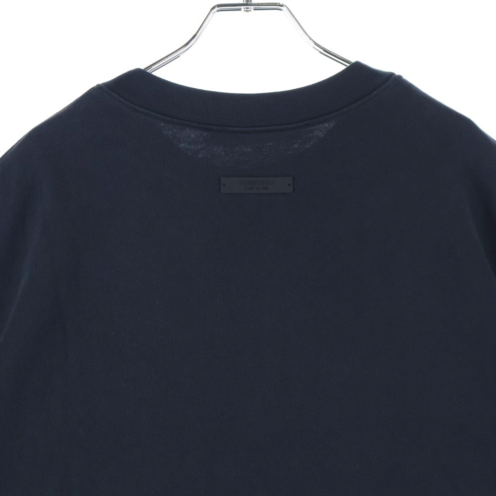 FEAR OF GOD ESSENTIALS(フィアオブゴッド エッセンシャルズ) HEAVY CREWNECK TEE オーバーサイズ ヘビー クルーネック 半袖Tシャツ カットソー ネイビー