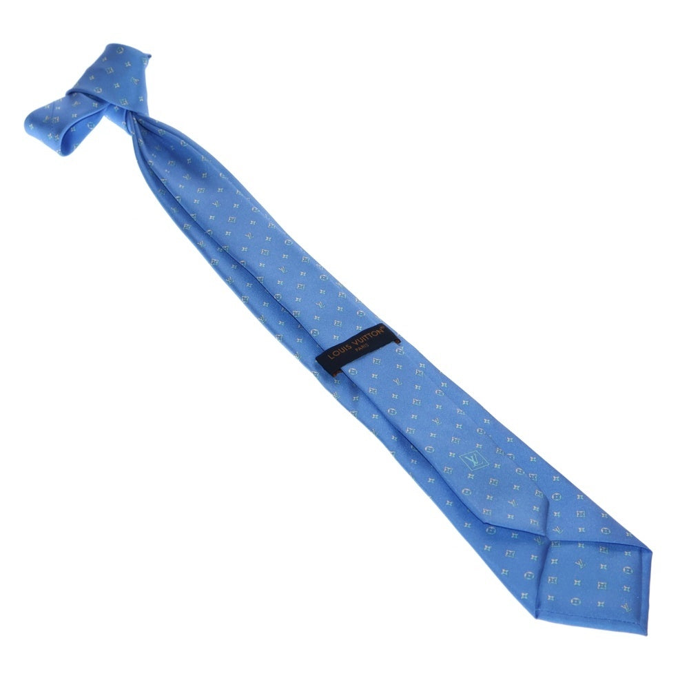 LOUIS VUITTON(ルイヴィトン) LVデュアル シルク ネクタイ ブルー M79430 MR3274