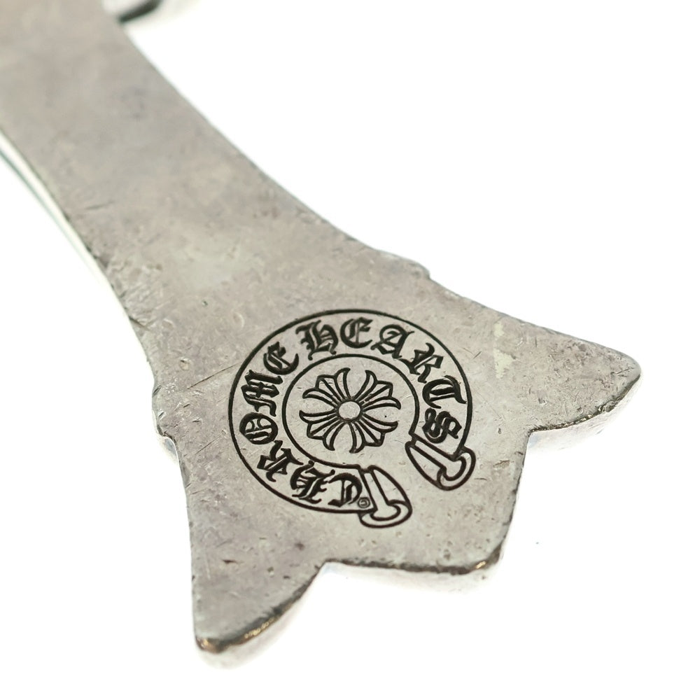 CHROME HEARTS(クロムハーツ) DBL CH CRS LG ラージ ダブルCHクロスペンダントトップ シルバー BCA246