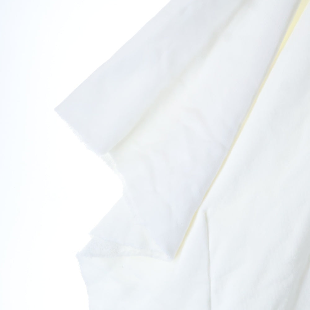 MM6 Maison Margiela(エムエムシックスメゾンマルジェラ) 21SS ドット スウェットプルオーバー ポンチョ ホワイト レディース S62CT0131