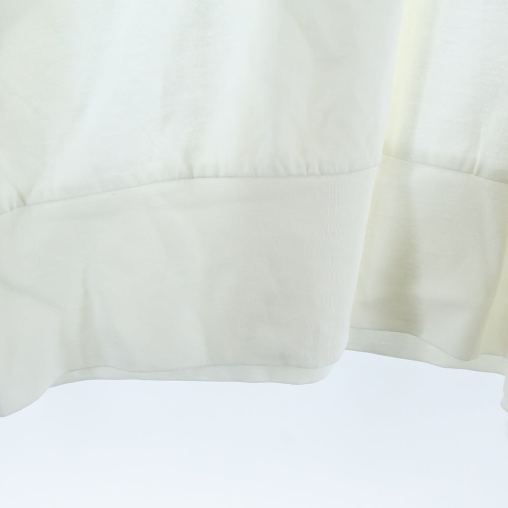 Y's ワイズ COTON JERSEY Y'S STITCH SLEEVELESS BIG T コットンジャージー スリーブレス ビッグTシャツ ホワイト レディース YP-T63-057 Y's(ワイズ) COTON JERSEY Y'S STITCH SLEEVELESS BIG T コットン