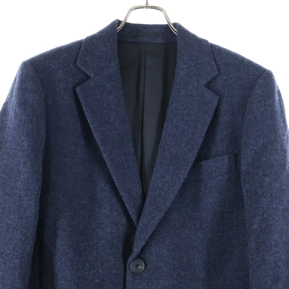 SCYE(サイ) 日本製 3B ウール チェスターコート ネイビー 1114-73372