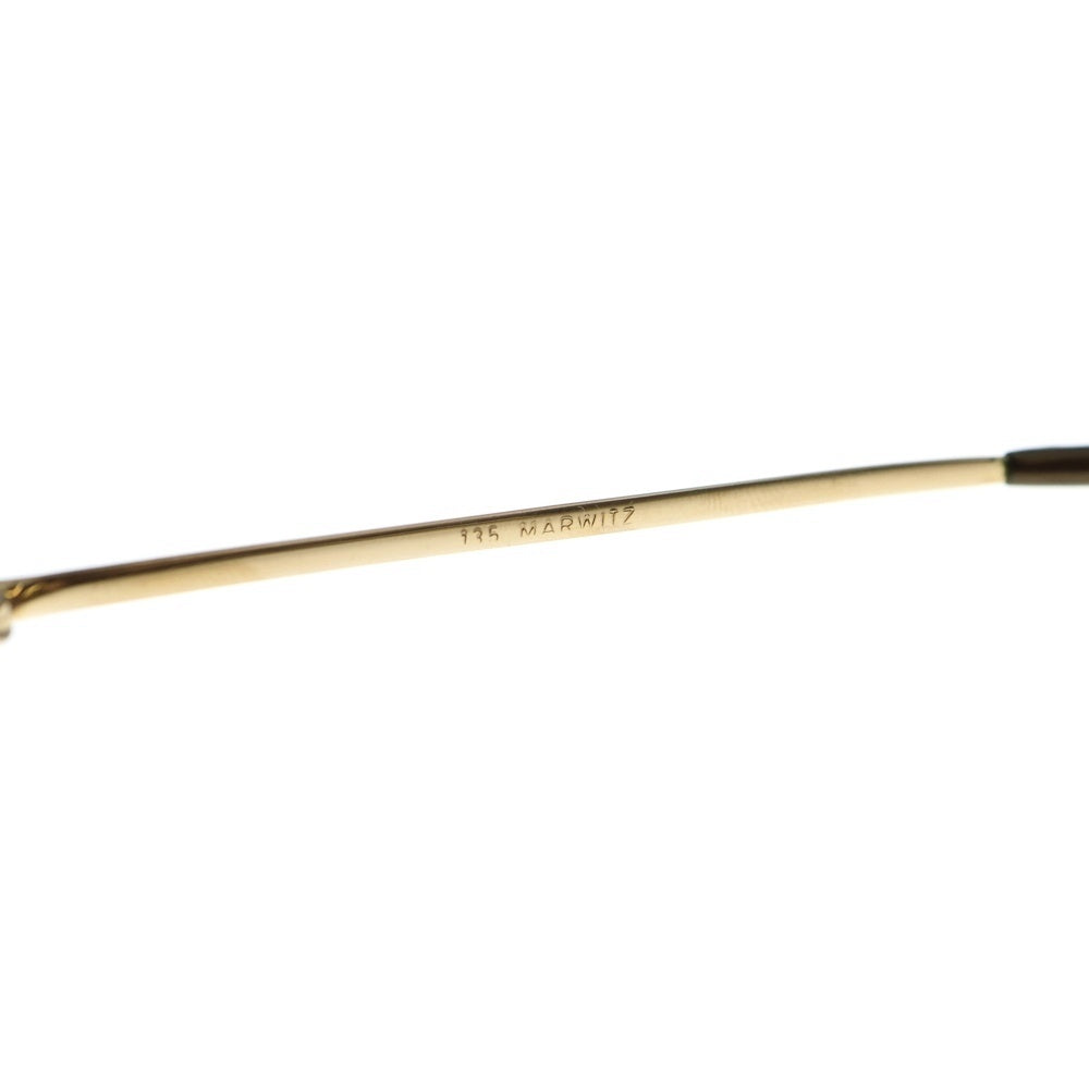 VINTAGE(ヴィンテージ) MARWITZ マルヴィッツ メタルフレーム サングラス ゴールド