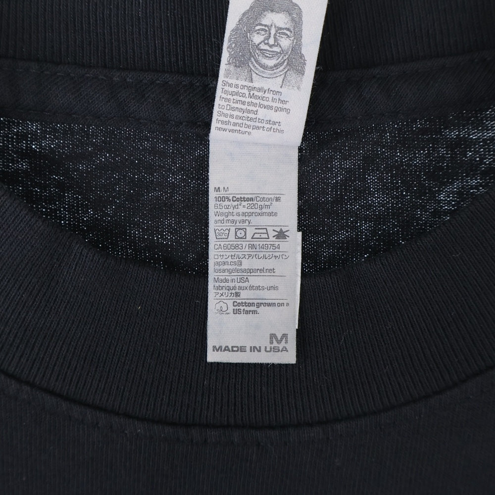 BOILER ROOM(ボイラールーム) BOILER ROOM ボイラールーム バックロゴ 半袖Tシャツ ブラック