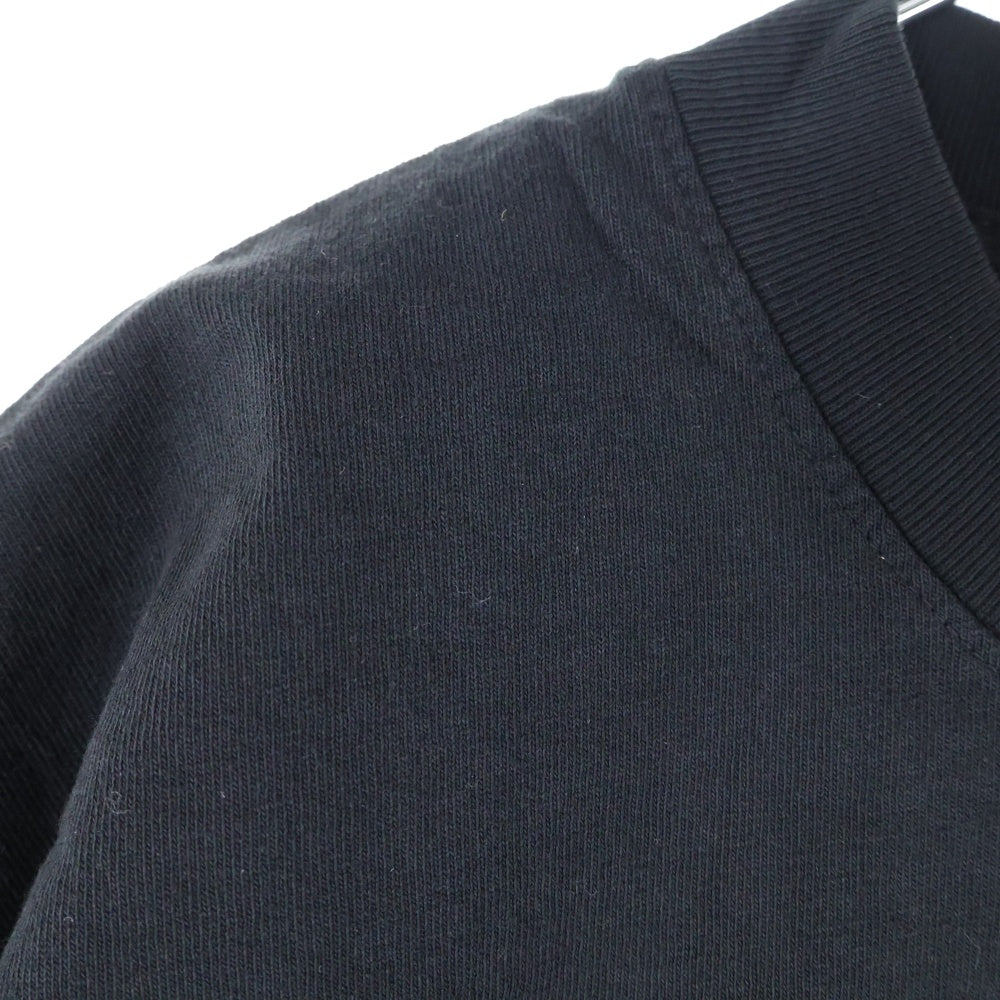 NO BRAND(ノーブランド) BOILER ROOM ボイラールーム バックロゴ 半袖Tシャツ ブラック