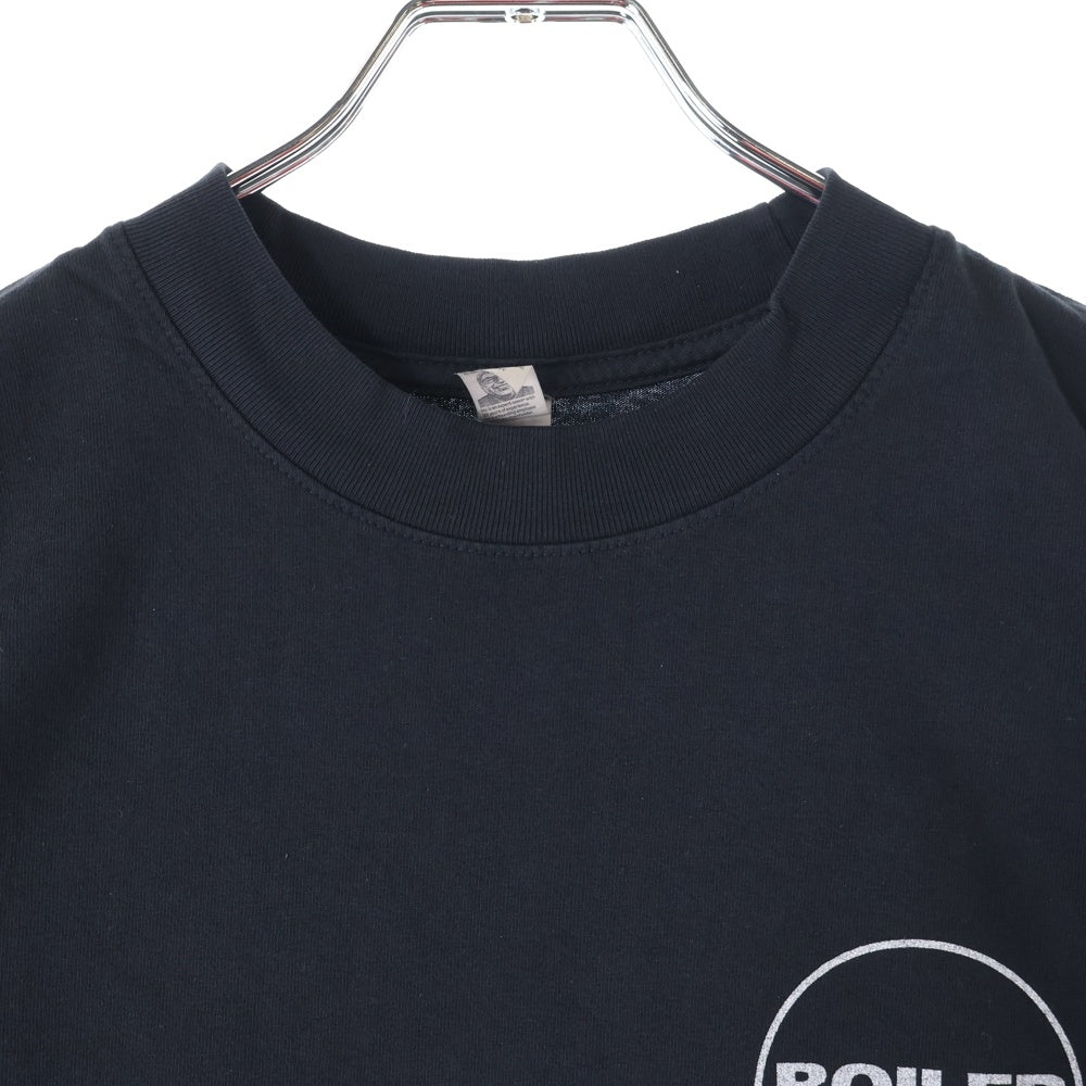 BOILER ROOM(ボイラールーム) BOILER ROOM ボイラールーム バックロゴ 半袖Tシャツ ブラック