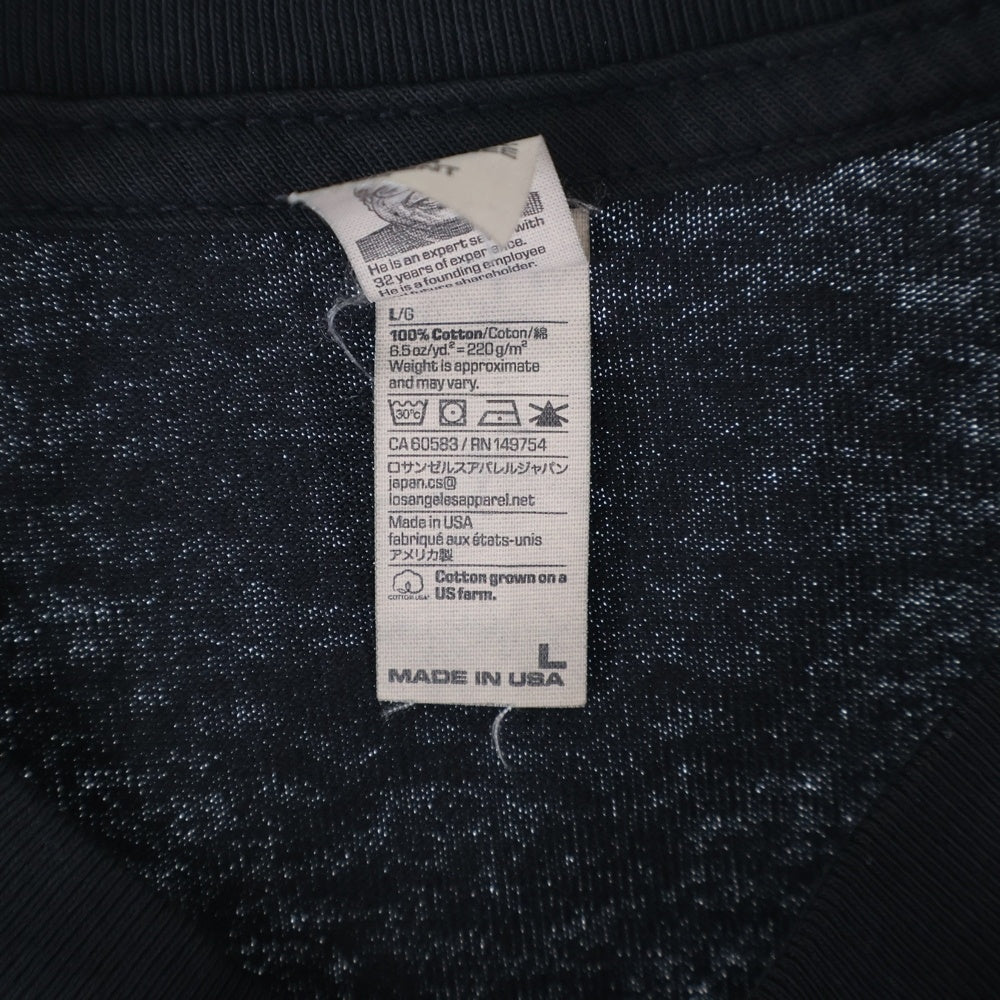 BOILER ROOM(ボイラールーム) BOILER ROOM ボイラールーム バックロゴ 半袖Tシャツ ブラック