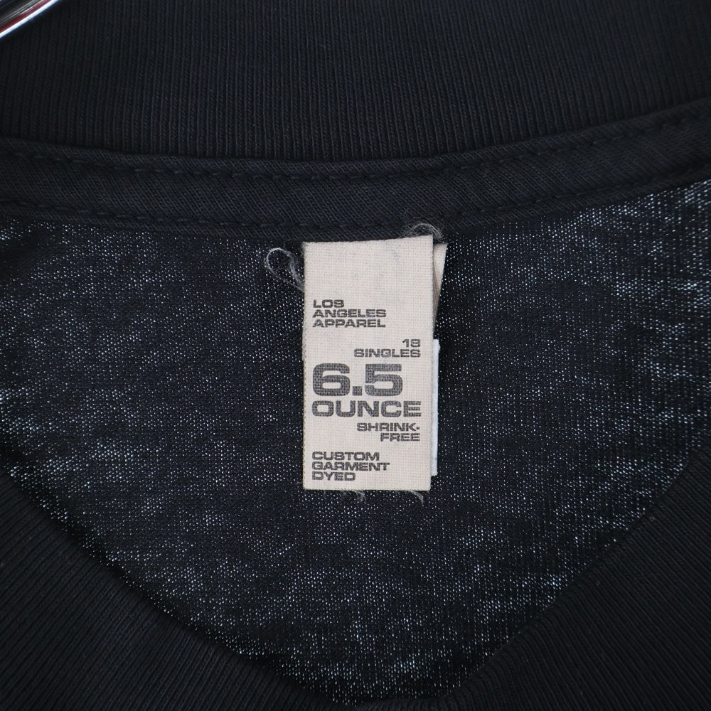 BOILER ROOM(ボイラールーム) BOILER ROOM ボイラールーム バックロゴ 半袖Tシャツ ブラック