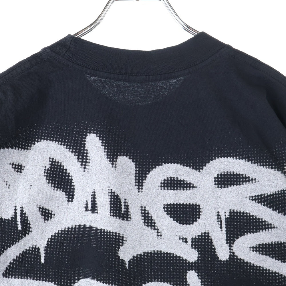 BOILER ROOM(ボイラールーム) BOILER ROOM ボイラールーム バックロゴ 半袖Tシャツ ブラック