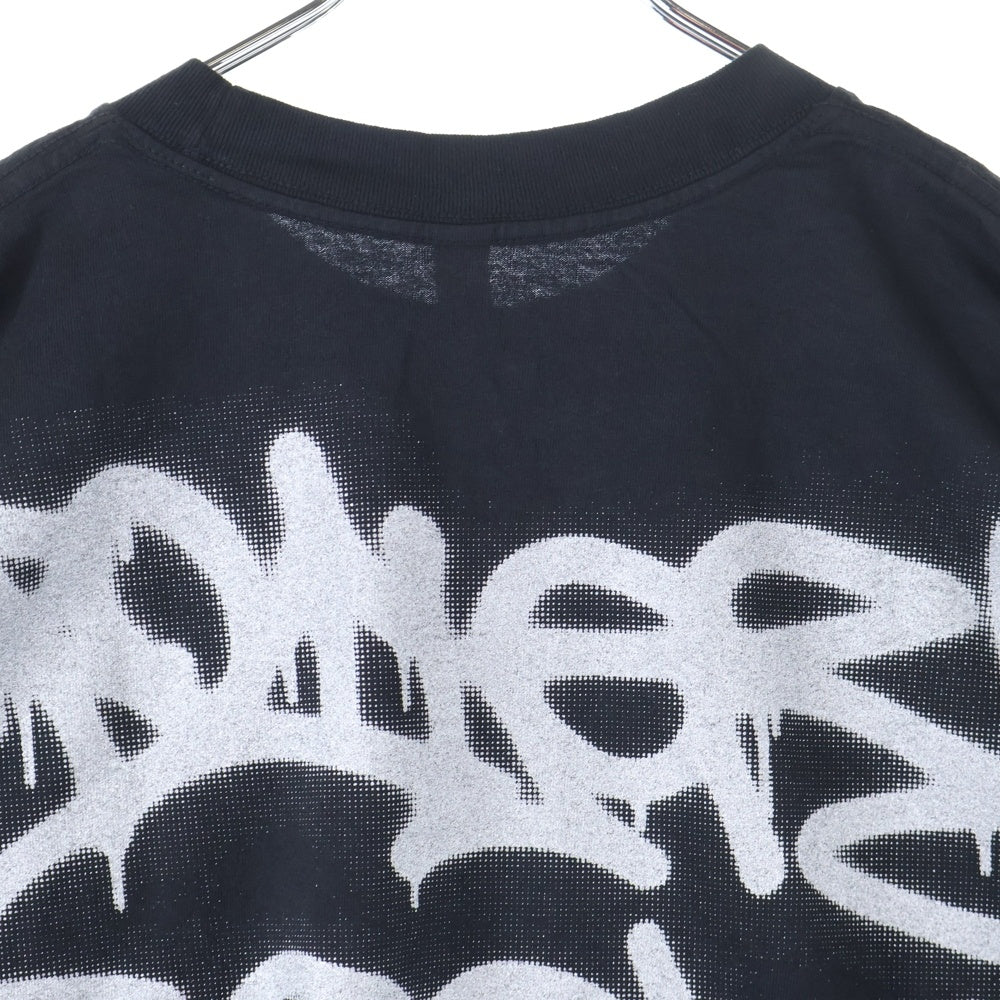 BOILER ROOM(ボイラールーム) BOILER ROOM ボイラールーム バックロゴ 半袖Tシャツ ブラック