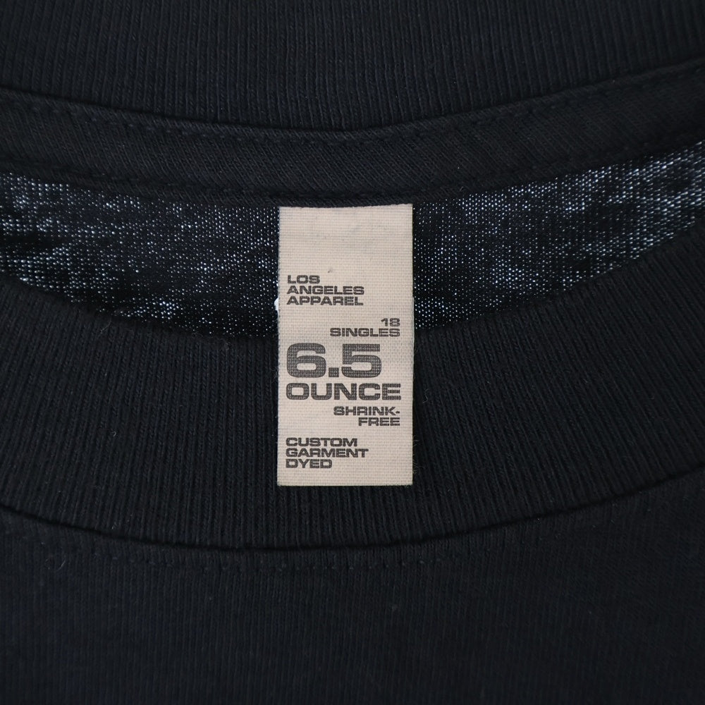 BOILER ROOM(ボイラールーム) BOILER ROOM ボイラールーム バックロゴ 半袖Tシャツ ブラック