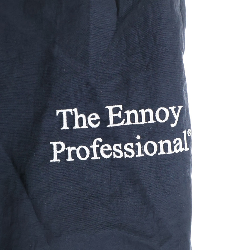 The Ennoy Professional(エンノイプロフェッショナル) ×スタイリスト私物 シャカシャカセットアップ トラックジャケット トラックパンツ ブラック