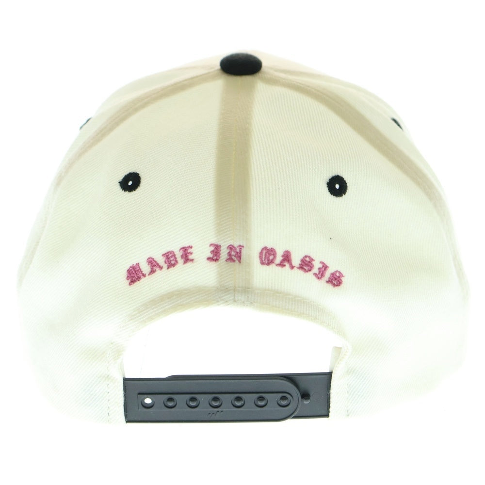 JUN / NAKAYAMA(ジュンナカヤマ) OASIS SNAPBACK オアシス スナップバックキャップ ホワイト