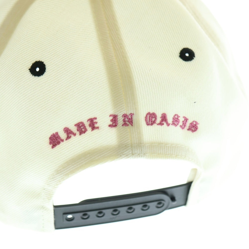 JUN / NAKAYAMA(ジュンナカヤマ) OASIS SNAPBACK オアシス スナップバックキャップ ホワイト