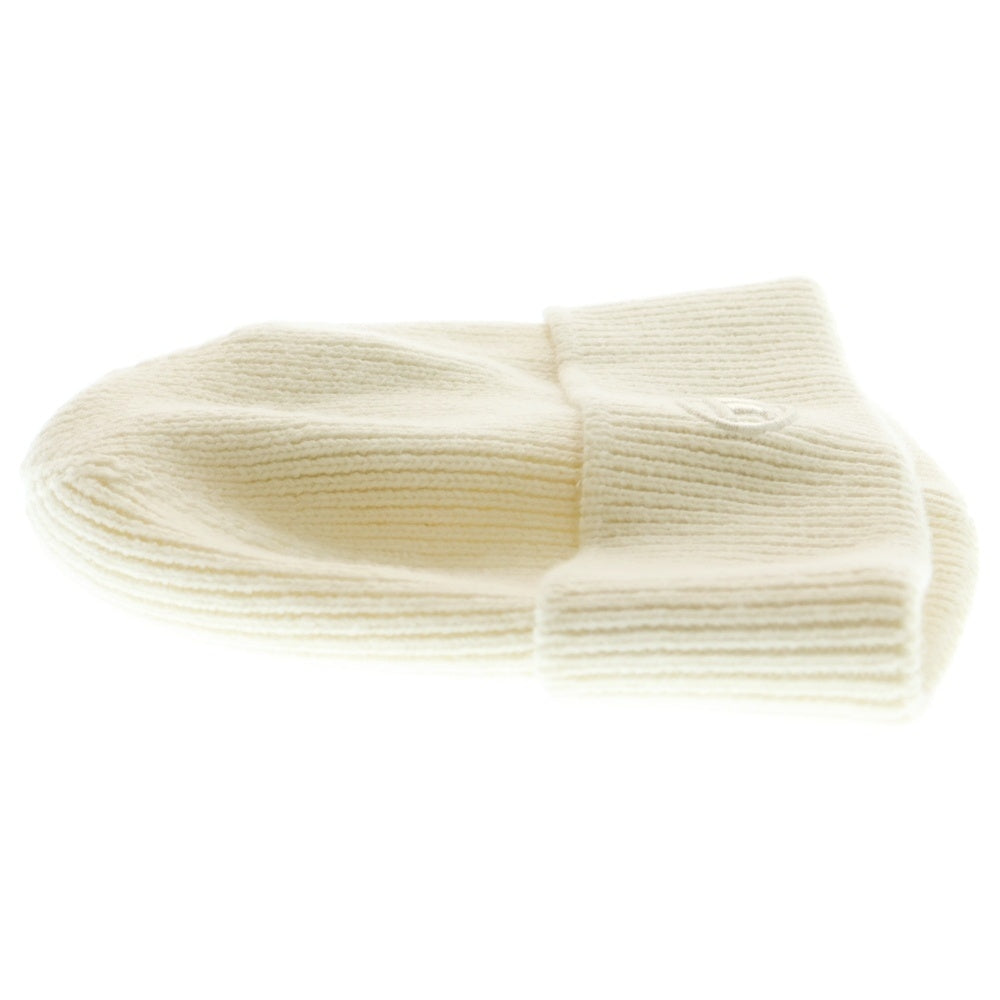 DIESEL(ディーゼル) K CODER FULLY B ロゴデザインエンブロイダリー ニットキャップ 帽子 ホワイト A04092