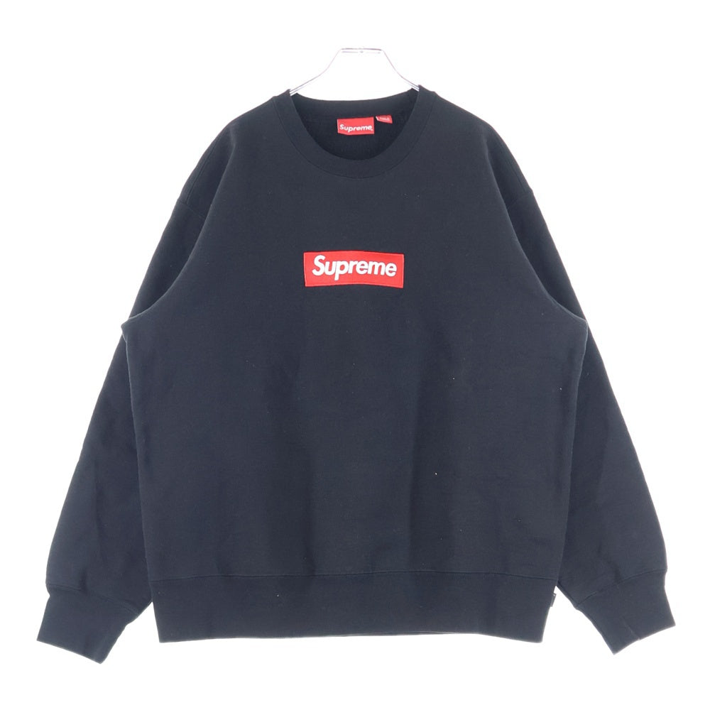 SUPREME(シュプリーム) 22AW Box Logo Crewneck ボックスロゴ クルーネックスウェットトレーナー ブラック