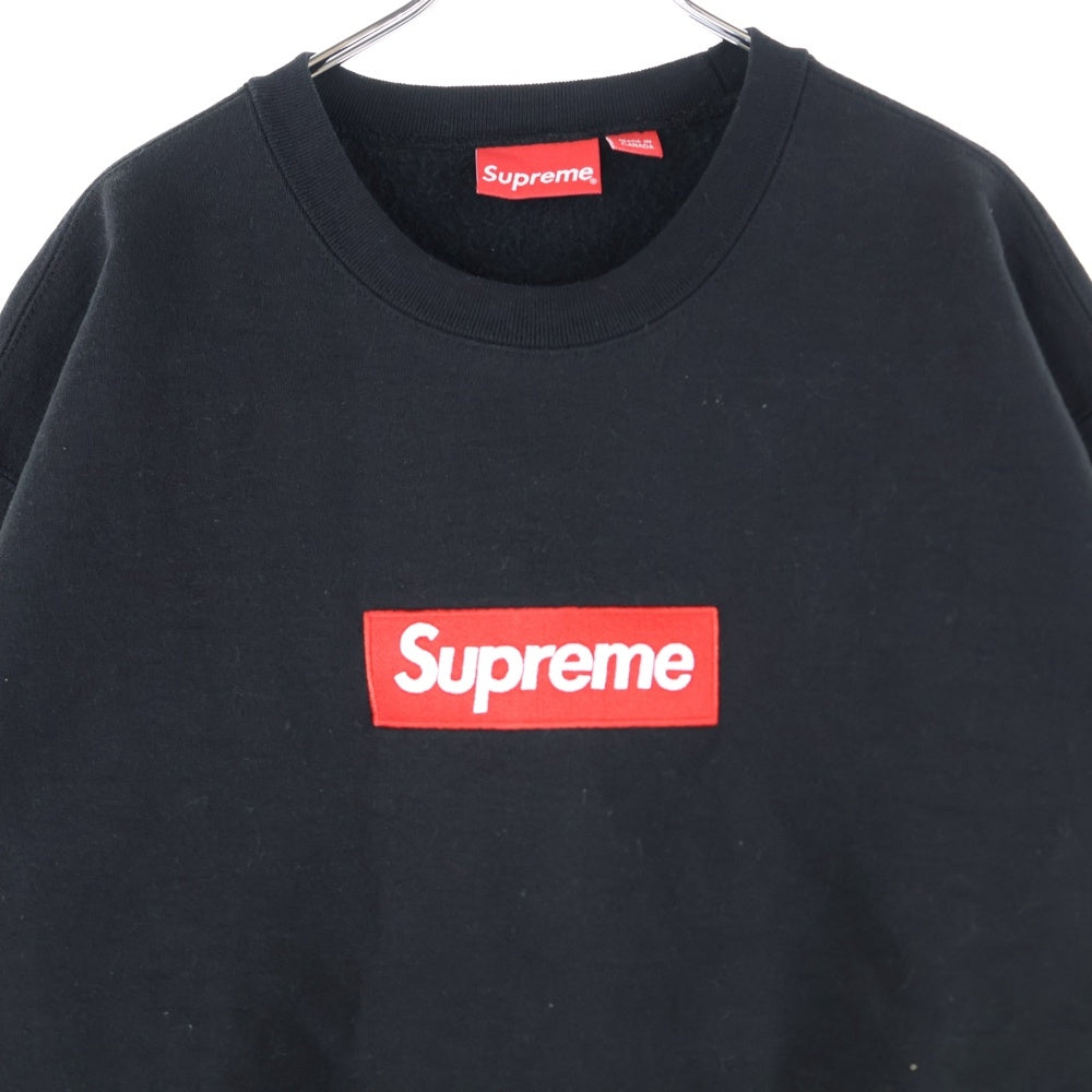 SUPREME(シュプリーム) 22AW Box Logo Crewneck ボックスロゴ クルーネックスウェットトレーナー ブラック
