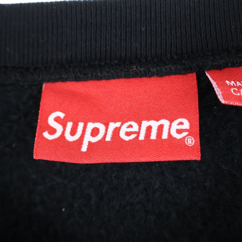 SUPREME(シュプリーム) 22AW Box Logo Crewneck ボックスロゴ クルーネックスウェットトレーナー ブラック
