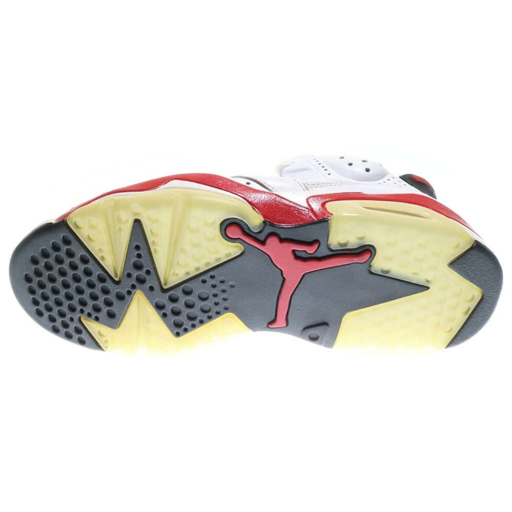 NIKE(ナイキ) 【観賞用 2010年製】 AIR JORDAN 6 RETRO BULLS エア ジョーダン6 ブルズ ハイカットスニーカー ホワイト SU9.5/27.5cm 384664-102