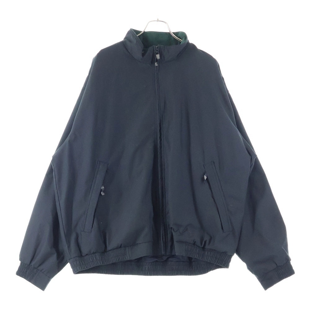 NIKE(ナイキ) ダブルポケット ジップアップ ナイロンジャケット ブラック