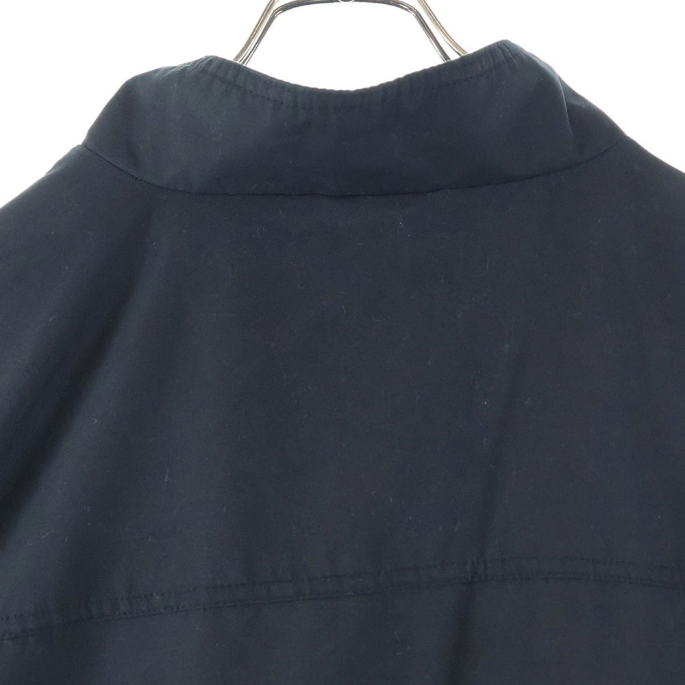 NIKE(ナイキ) ダブルポケット ジップアップ ナイロンジャケット ブラック