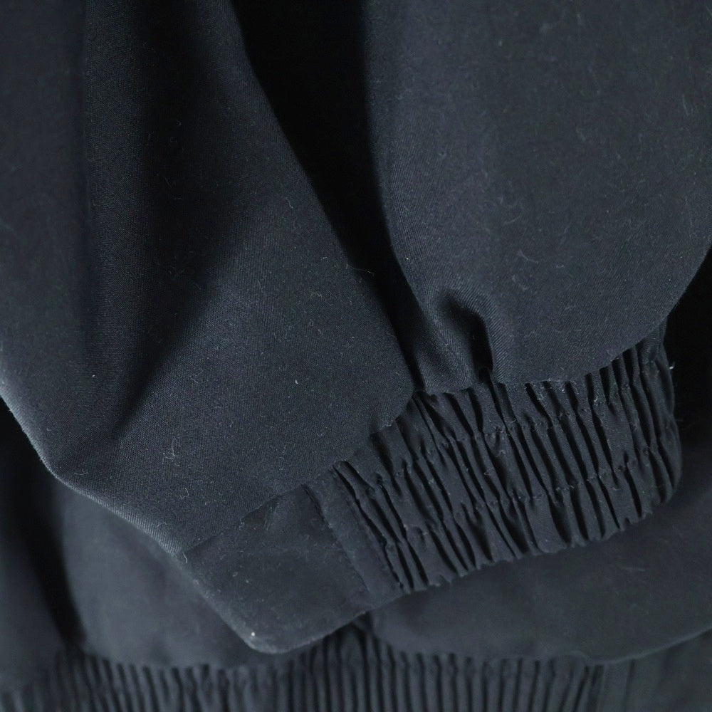 NIKE(ナイキ) ダブルポケット ジップアップ ナイロンジャケット ブラック