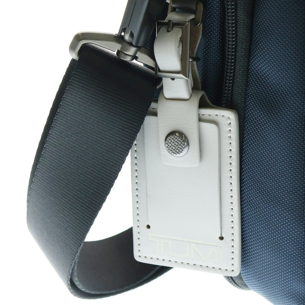 TUMI(トゥミ) ALPHA 3 アルファ 3 エクスパンダブル オーガナイザー ラップトップ ブリーフ 2WAY マルチポケット ショルダー ハンドバッグ ネイビー TUM0020