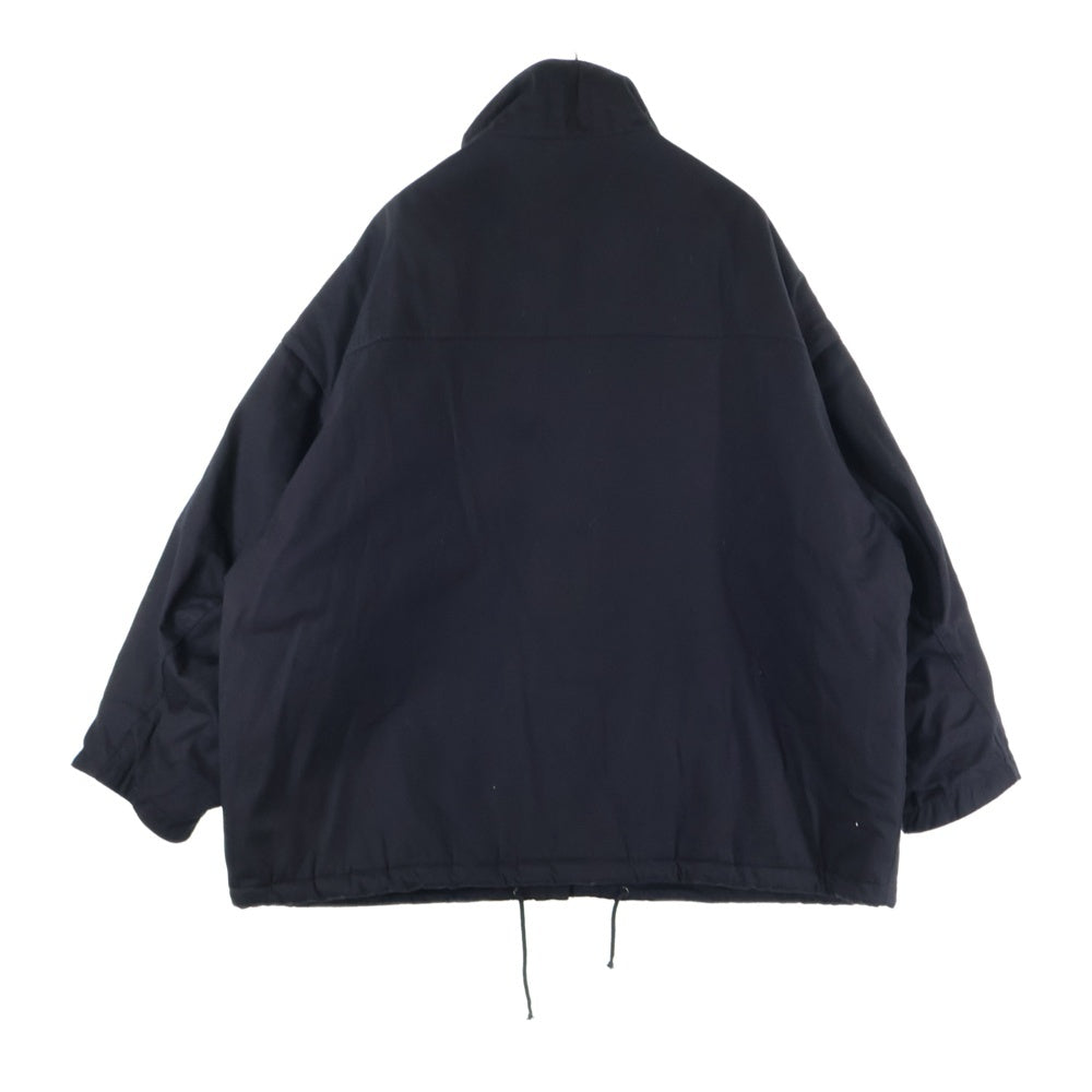 WILLY CHAVARRIA(ウィリーチャバリア) マルチポケット 6B 中綿 ジップアップ ジャケット ブラック