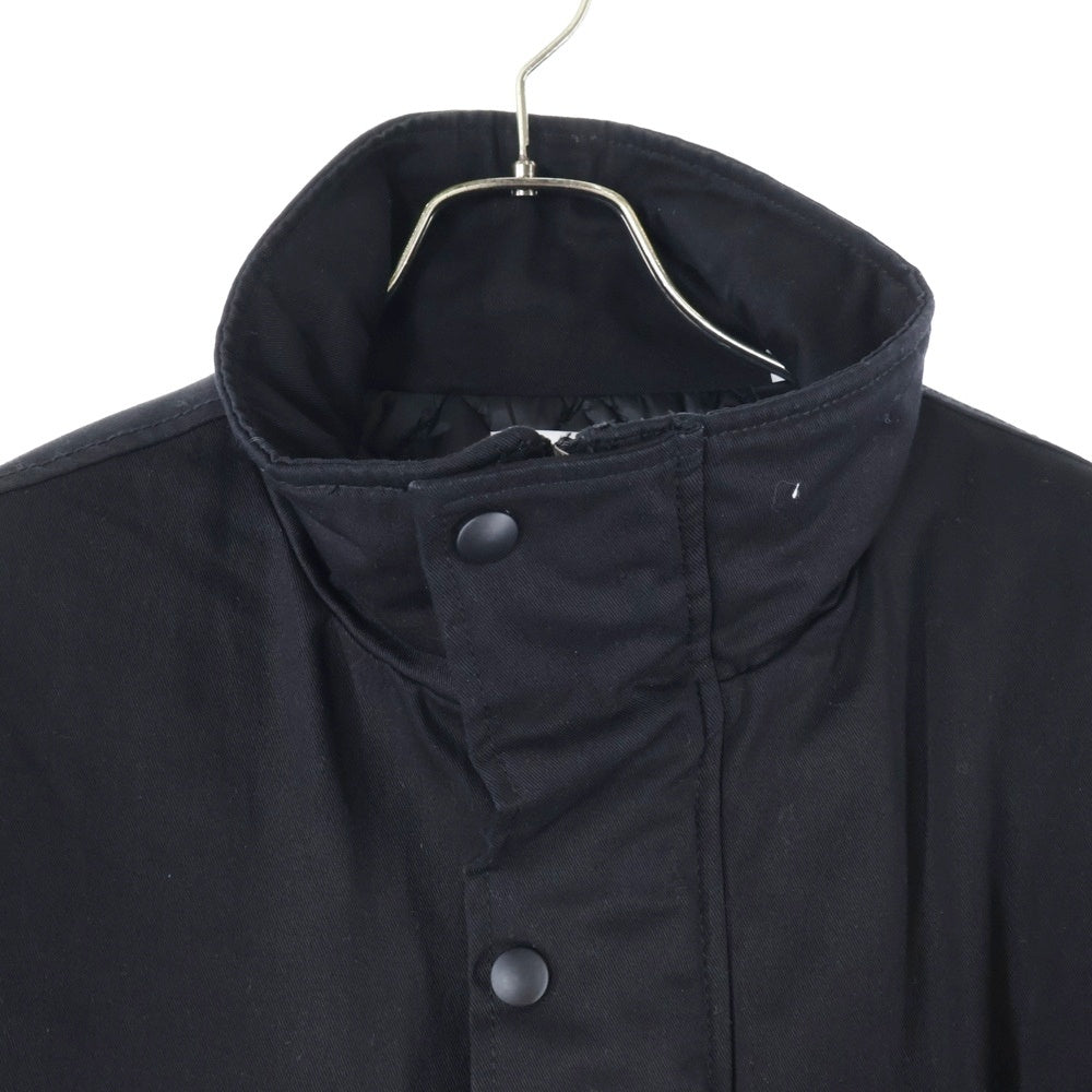 WILLY CHAVARRIA(ウィリーチャバリア) マルチポケット 6B 中綿 ジップアップ ジャケット ブラック