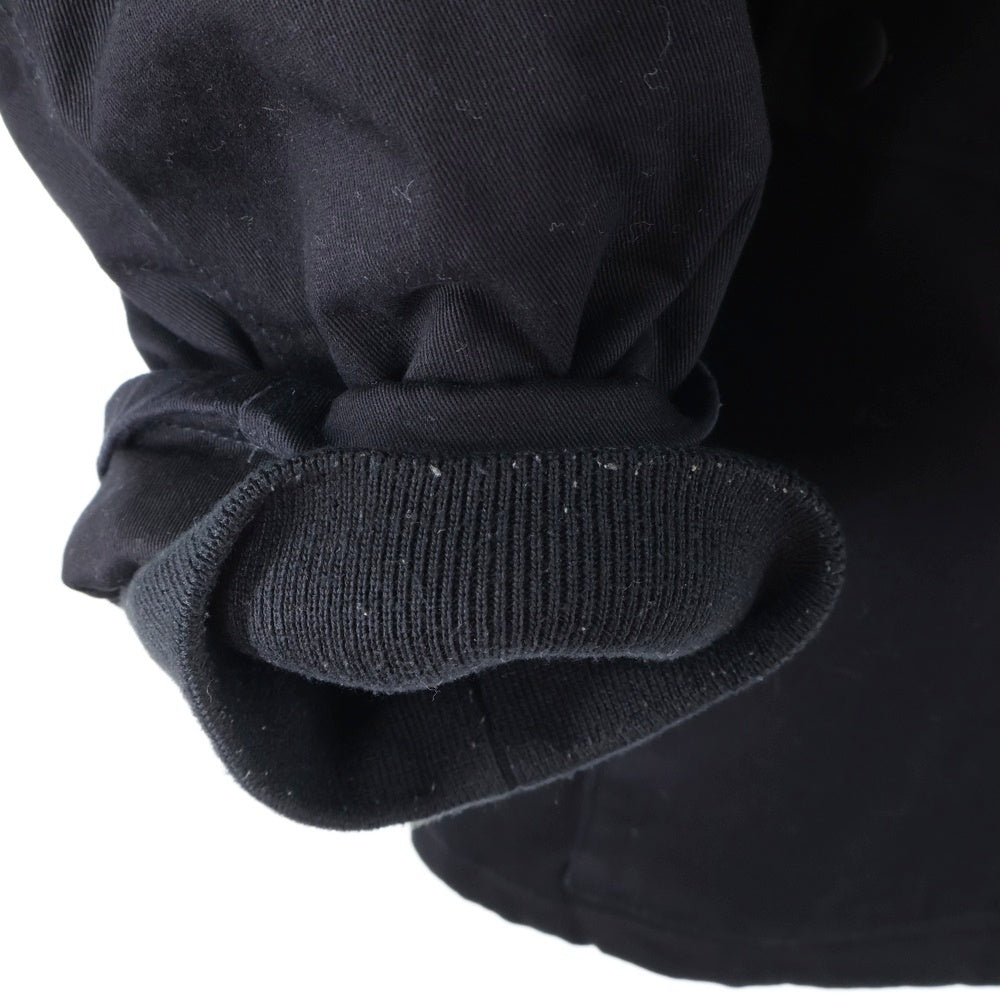 WILLY CHAVARRIA(ウィリーチャバリア) マルチポケット 6B 中綿 ジップアップ ジャケット ブラック