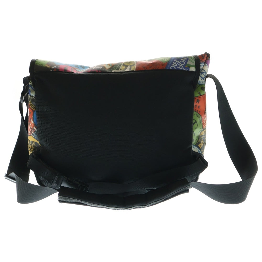 THE NORTH FACE(ザノースフェイス) 総柄 ロゴプリント メッセンジャーバッグ ショルダーバッグ マルチカラー NM81704
