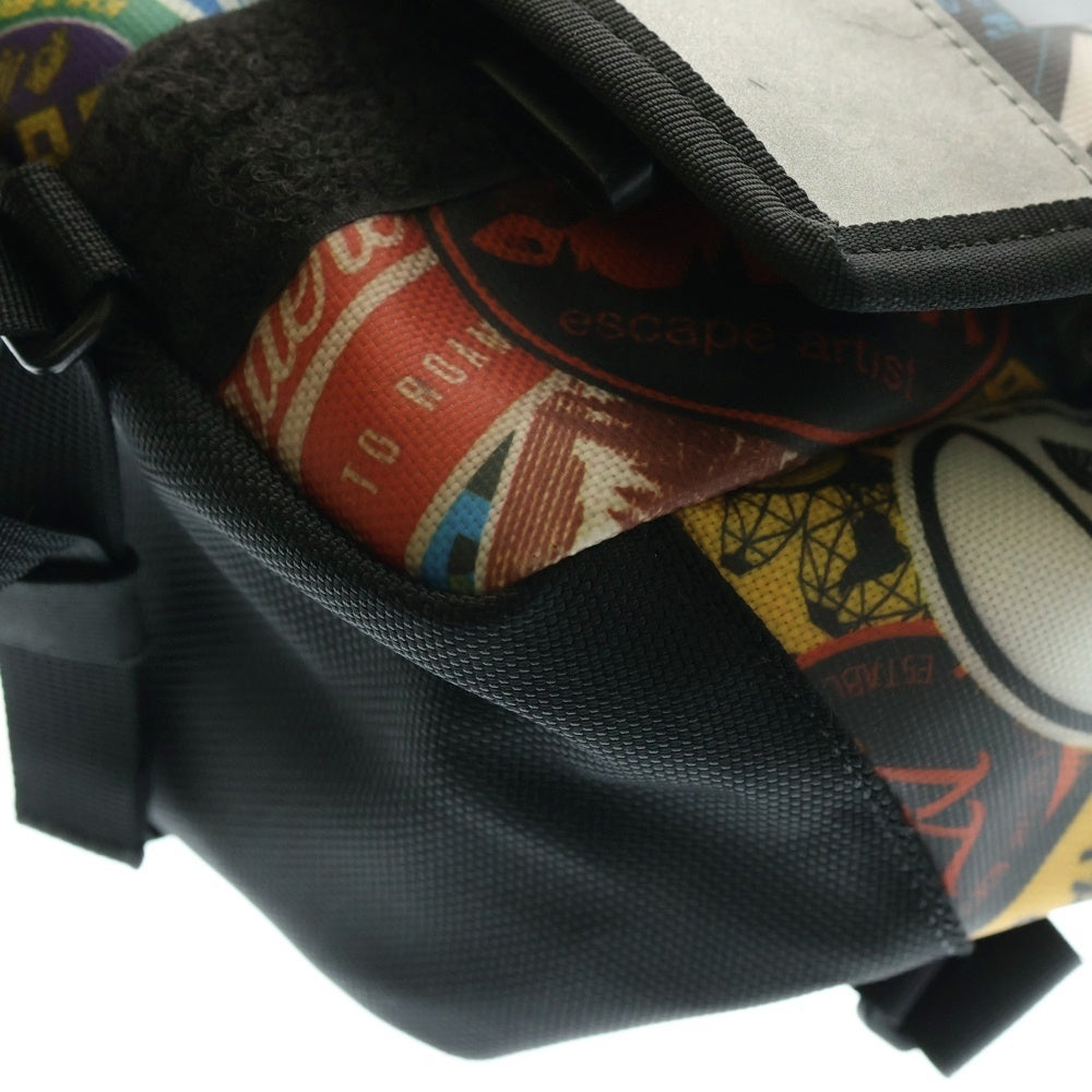 THE NORTH FACE(ザノースフェイス) 総柄 ロゴプリント メッセンジャーバッグ ショルダーバッグ マルチカラー NM81704