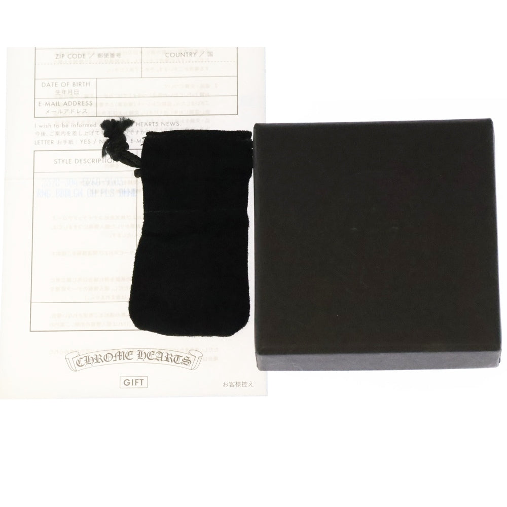 CHROME HEARTS(クロムハーツ) 22K BUBBLGM CH PLS DIA 22KバブルガムCHプラス 1ダイヤ ゴールドリング