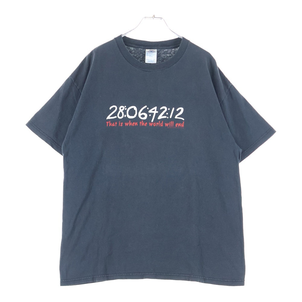 VINTAGE(ヴィンテージ) 00S VINTAGE Donnie Darko The World Will End Movie Promo Tee ドニーダーコ ムービー プリントTシャツ 半袖カットソー ブラック