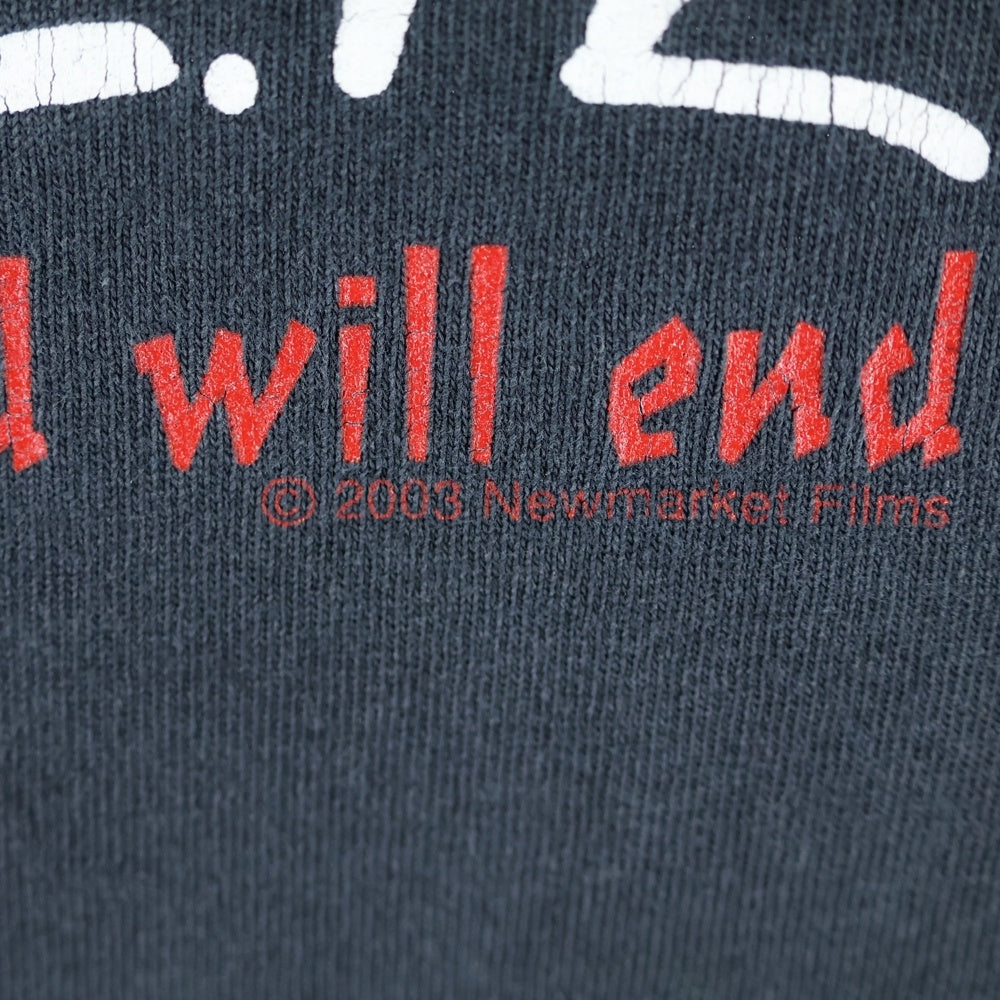 VINTAGE(ヴィンテージ) 00S VINTAGE Donnie Darko The World Will End Movie Promo Tee ドニーダーコ ムービー プリントTシャツ 半袖カットソー ブラック