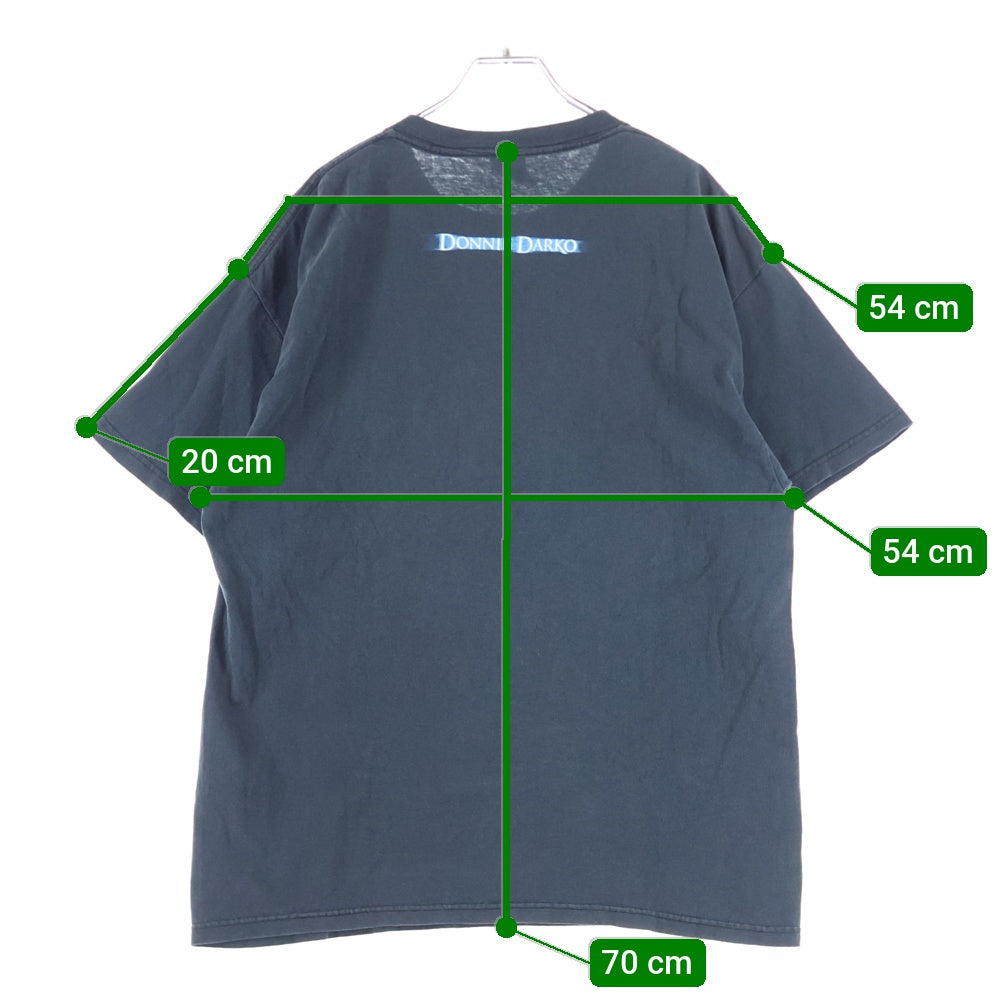 VINTAGE(ヴィンテージ) 00S VINTAGE Donnie Darko The World Will End Movie Promo Tee ドニーダーコ ムービー プリントTシャツ 半袖カットソー ブラック