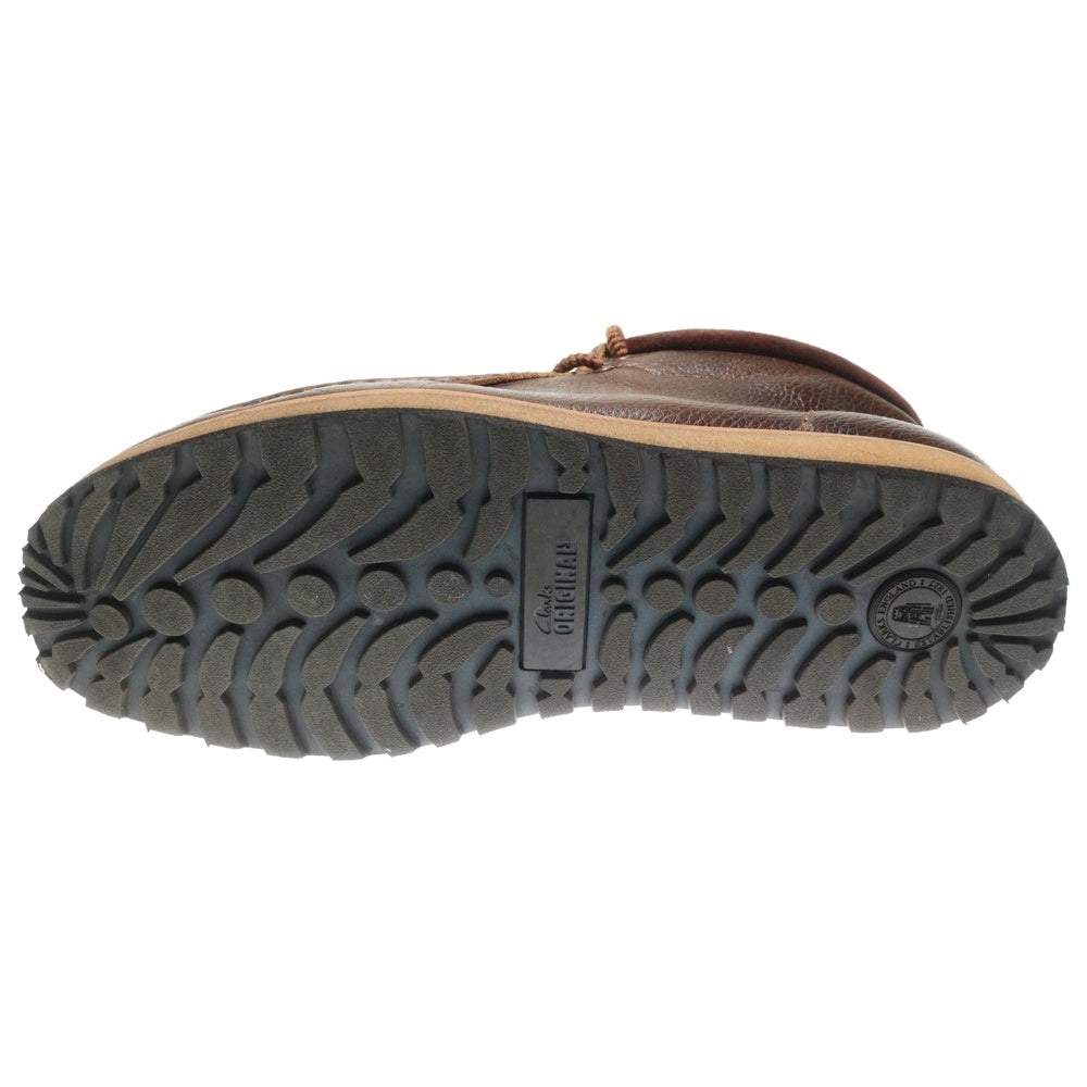 Clarks(クラークス) WALLABEE SCOUT ワラビー スカウト レザーモカシンブーツ ブラウン UK9/27cm 26178204