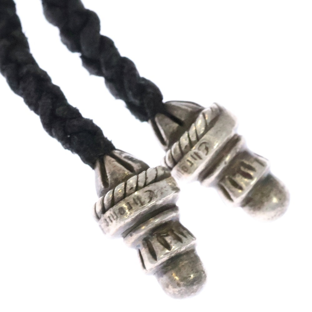 CHROME HEARTS(クロムハーツ) CH CRS SMLスモールCHクロス BC ボロチップブレイド ネックレス シルバー BCA220