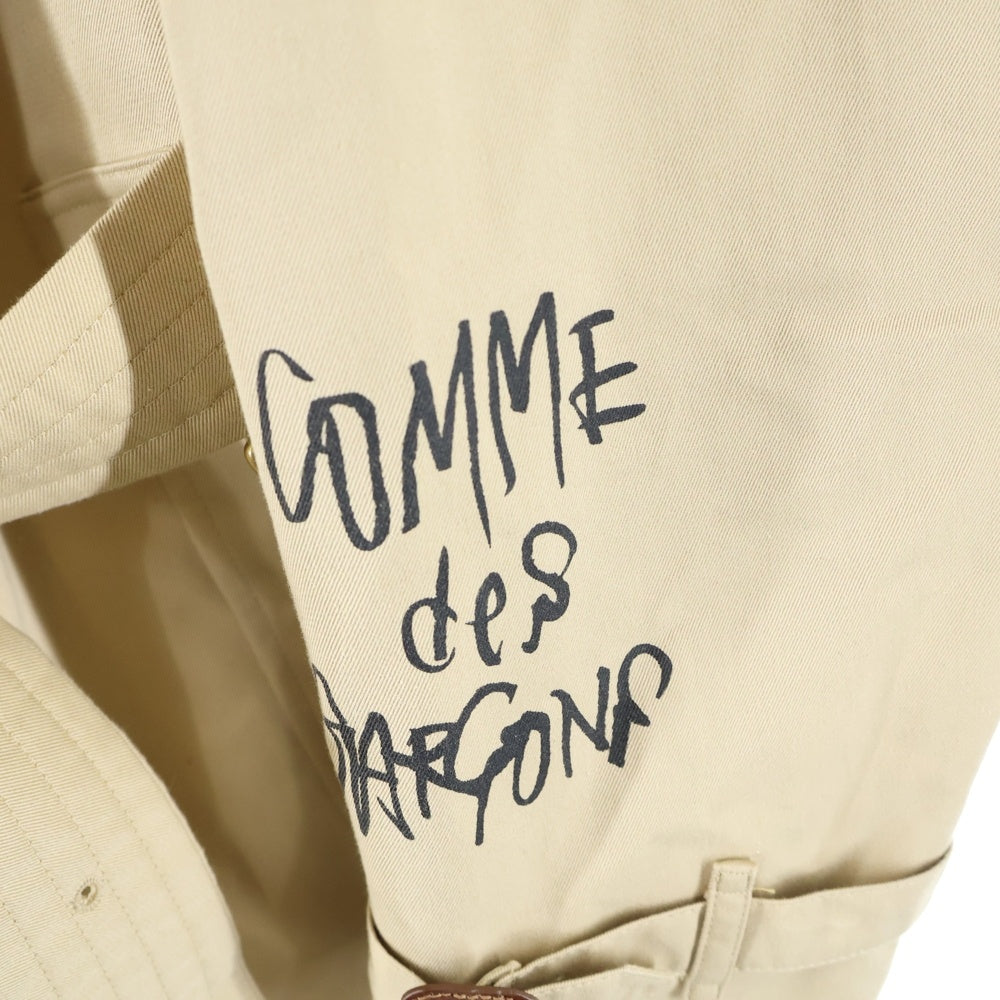 COMME des GARCONS(コムデギャルソン) ×BURBERRY THE KENSINGTON バーバリー ケンジントン ノヴァチェック トレンチコート ベージュ KZ-C001