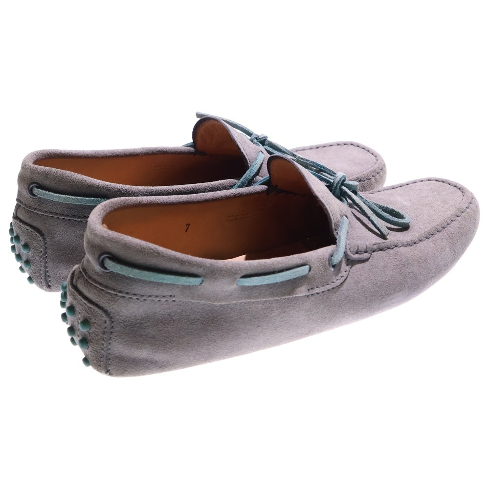 TOD'S(トッズ) GOMMINO ゴンミーニ スウェード ローカットドライビングシューズ グレー