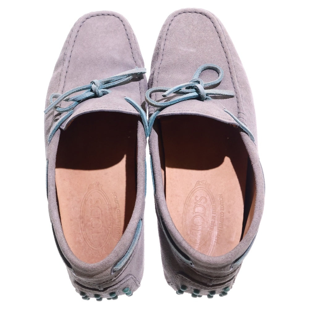 TOD'S(トッズ) GOMMINO ゴンミーニ スウェード ローカットドライビングシューズ グレー