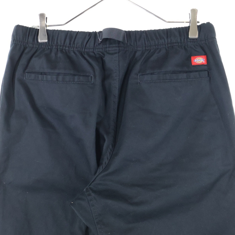 Dickies(ディッキーズ) マルチポケット ベルト付き ジップアップ ストレッチパンツ ブラック 1410-2780