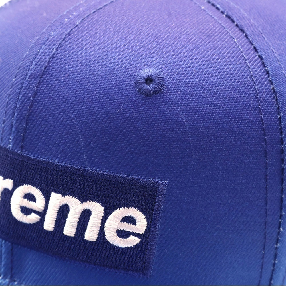 SUPREME(シュプリーム) 23SS × NEW ERA Gradient Box Logo ニューエラ グラディエント ボックス ロゴ ベースボールキャップ 帽子 ブルー